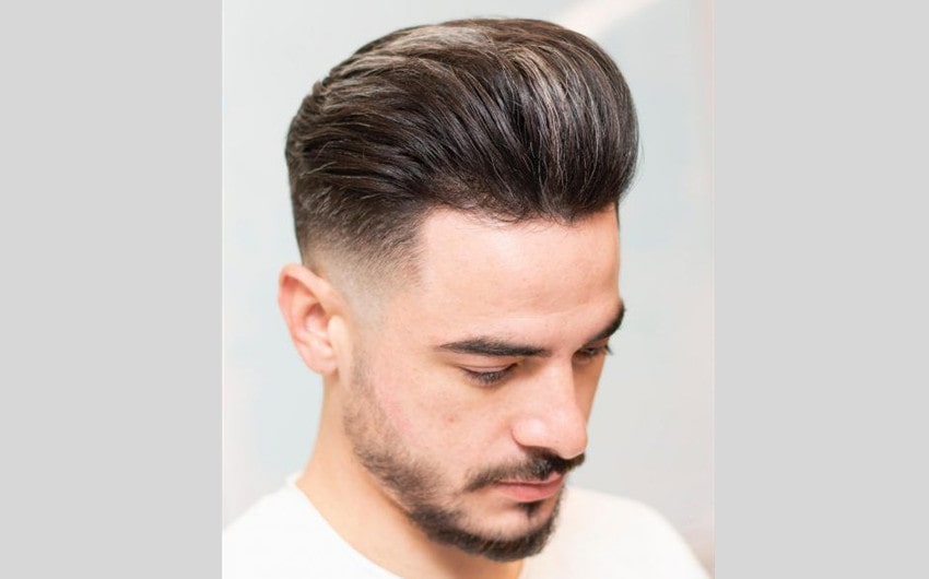 Fade with Pompadour