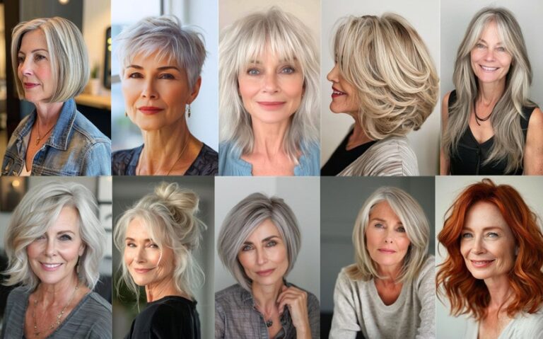 hairstyles for women over 60