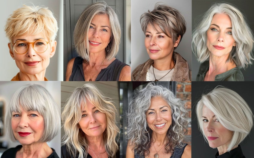 low maintenance hairstyles for 60-year-old women with fine hair