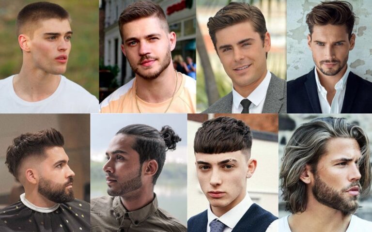 types of haircuts for men