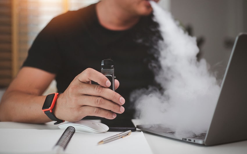 can smoke detectors detect vape