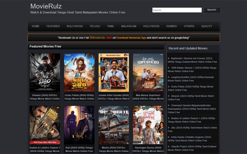 Movierulz Key Features, Legal Concerns, and Safe Alternatives